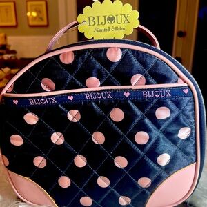 Bisjoux Limited Edition Black and Pink Women's Bag